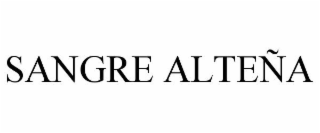 SANGRE ALTEÑA