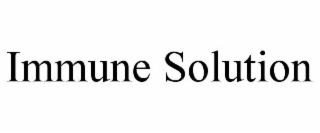 IMMUNE SOLUTION