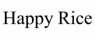 HAPPY RICE