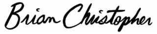 BRIAN CHRISTOPHER