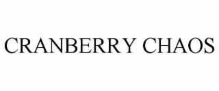 CRANBERRY CHAOS