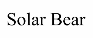 SOLAR BEAR