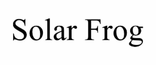SOLAR FROG