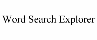 WORD SEARCH EXPLORER