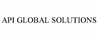 API GLOBAL SOLUTIONS
