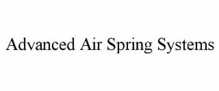 ADVANCED AIR SPRING SYSTEMS