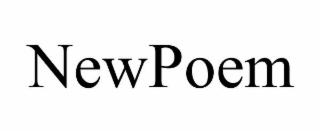 NEWPOEM
