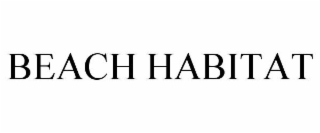 BEACH HABITAT