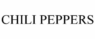 CHILI PEPPERS