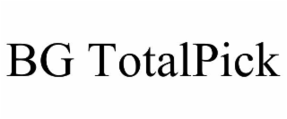 BG TOTALPICK