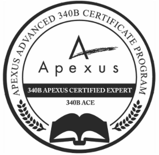 APEXUS ADVANCED 340B CERTIFICATE PROGRAM A APEXUS 340B APEXUS CERTIFIED EXPERT 340B ACE