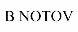 B NOTOV