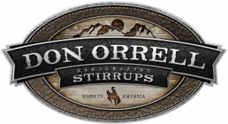 DON ORRELL HANDCRAFTED STIRRUPS MADE IN AMERICA