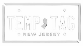 TEMP TAG NEW JERSEY