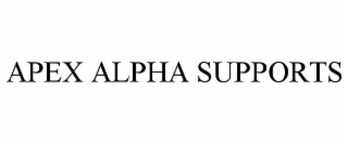 APEX ALPHA SUPPORTS