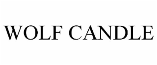 WOLF CANDLE