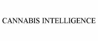 CANNABIS INTELLIGENCE