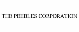THE PEEBLES CORPORATION