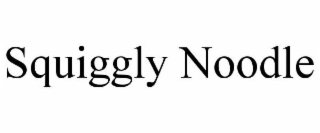 SQUIGGLY NOODLE
