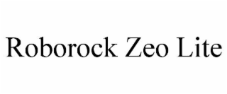 ROBOROCK ZEO LITE