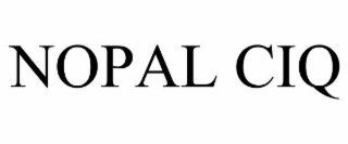 NOPAL CIQ