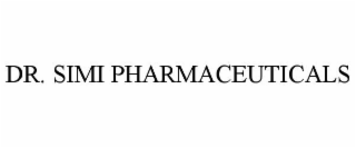 DR. SIMI PHARMACEUTICALS