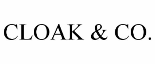 CLOAK & CO.