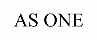 AS ONE