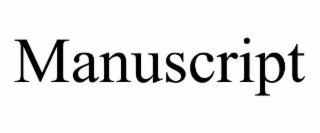 MANUSCRIPT