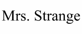 MRS. STRANGE
