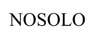 NOSOLO