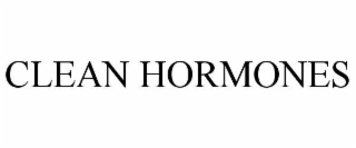 CLEAN HORMONES