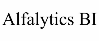 ALFALYTICS BI