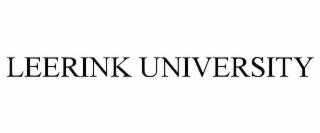 LEERINK UNIVERSITY