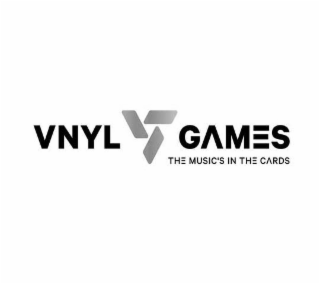 VNYL V GAMES THE MUSIC'S IN THE CARDS