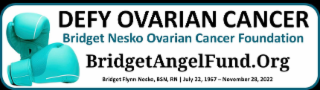 DEFY OVARIAN CANCER BRIDGET NESKO OVARIAN CANCER FOUNDATION BRIDGETANGELFUND.ORG BRIDGET FLYNN NESKO BSN, RN JULY 22, 1967 - NOVEMBER 28, 2022