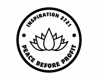 INSPIRATION 2721 PEACE BEFORE PROFIT