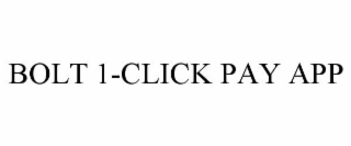 BOLT 1-CLICK PAY APP