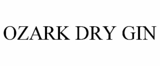 OZARK DRY GIN