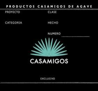 CASAMIGOS PRODUCTOS CASAMIGOS DE AGAVE PROYECTO CLASE CATEGORIA HECHO NUMERO EXCLUSIVO