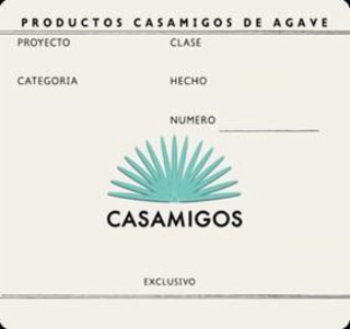 CASAMIGOS PRODUCTOS CASAMIGOS DE AGAVE PROYECTO CLASE CATEGORIA HECHO NUMERO EXCLUSIVO