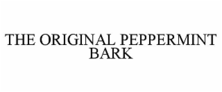 THE ORIGINAL PEPPERMINT BARK