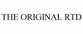 THE ORIGINAL RTD