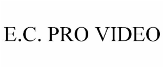 E.C. PRO VIDEO