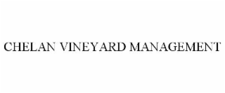 CHELAN VINEYARD MANAGEMENT