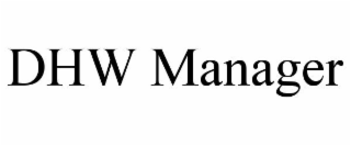DHW MANAGER