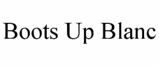BOOTS UP BLANC