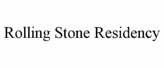 ROLLING STONE RESIDENCY