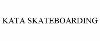 KATA SKATEBOARDING