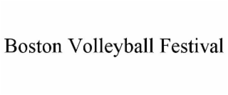 BOSTON VOLLEYBALL FESTIVAL
